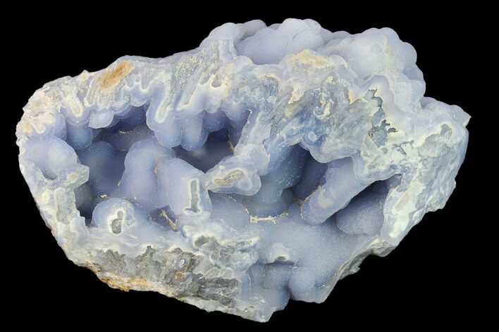 Botryoidal Blue Chalcedony Formation - Peru #132314